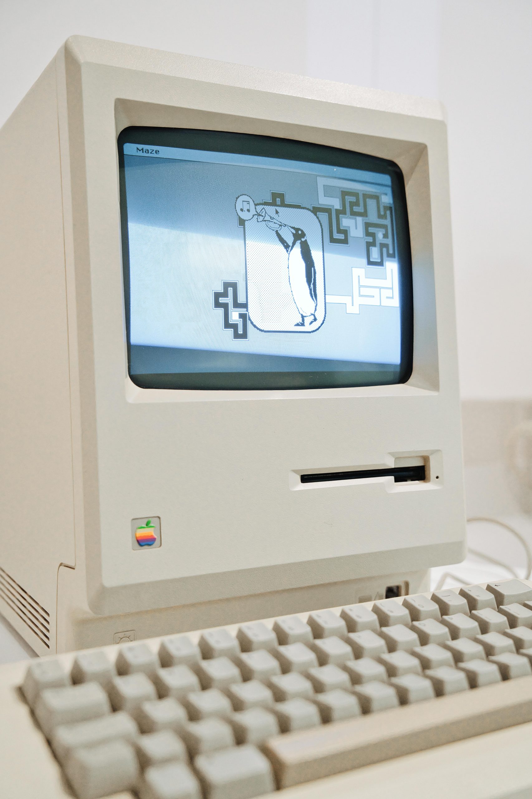 Vintage computer setup for speeding up PC article